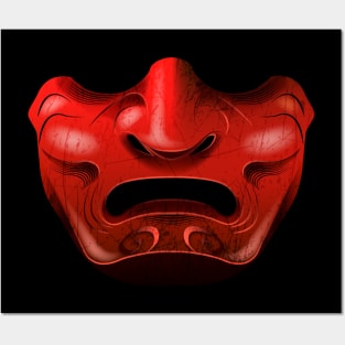 Red Samurai Posters and Art